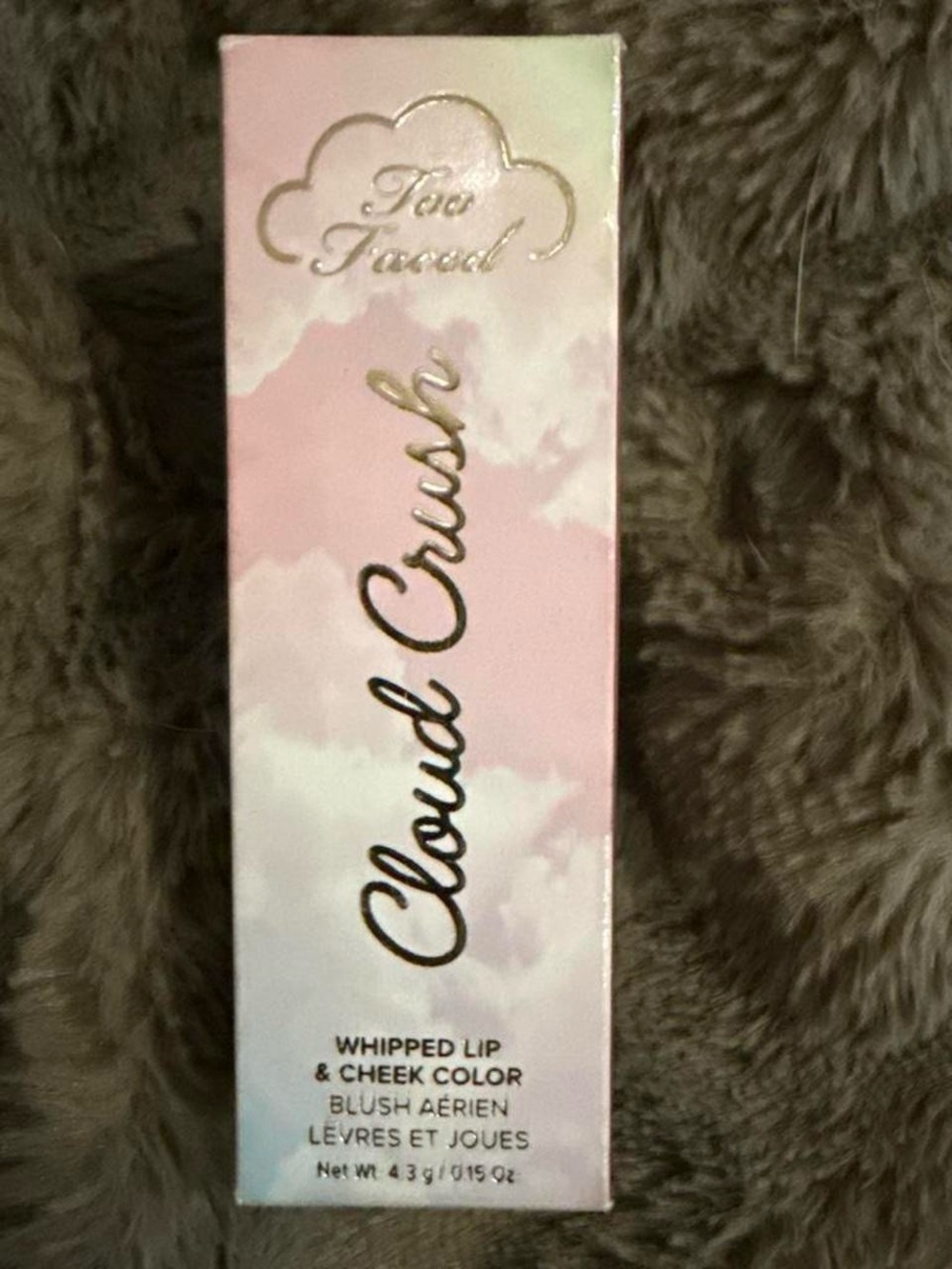 Too Faced Cloud Crush Whipped Lip & Cheek Color — Milk & Cookies